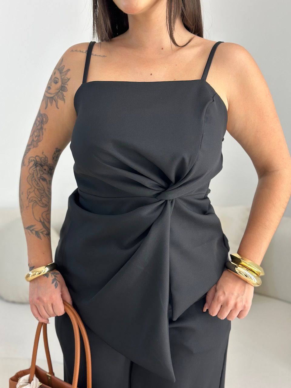 CONJUNTO ANA FLORA CALÇA PRETO