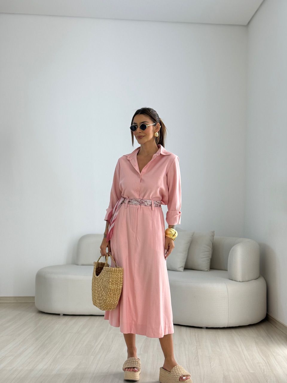 CONJUNTO NADY SAIA ROSÊ - 0068190025 - CAROLLA FERRARO