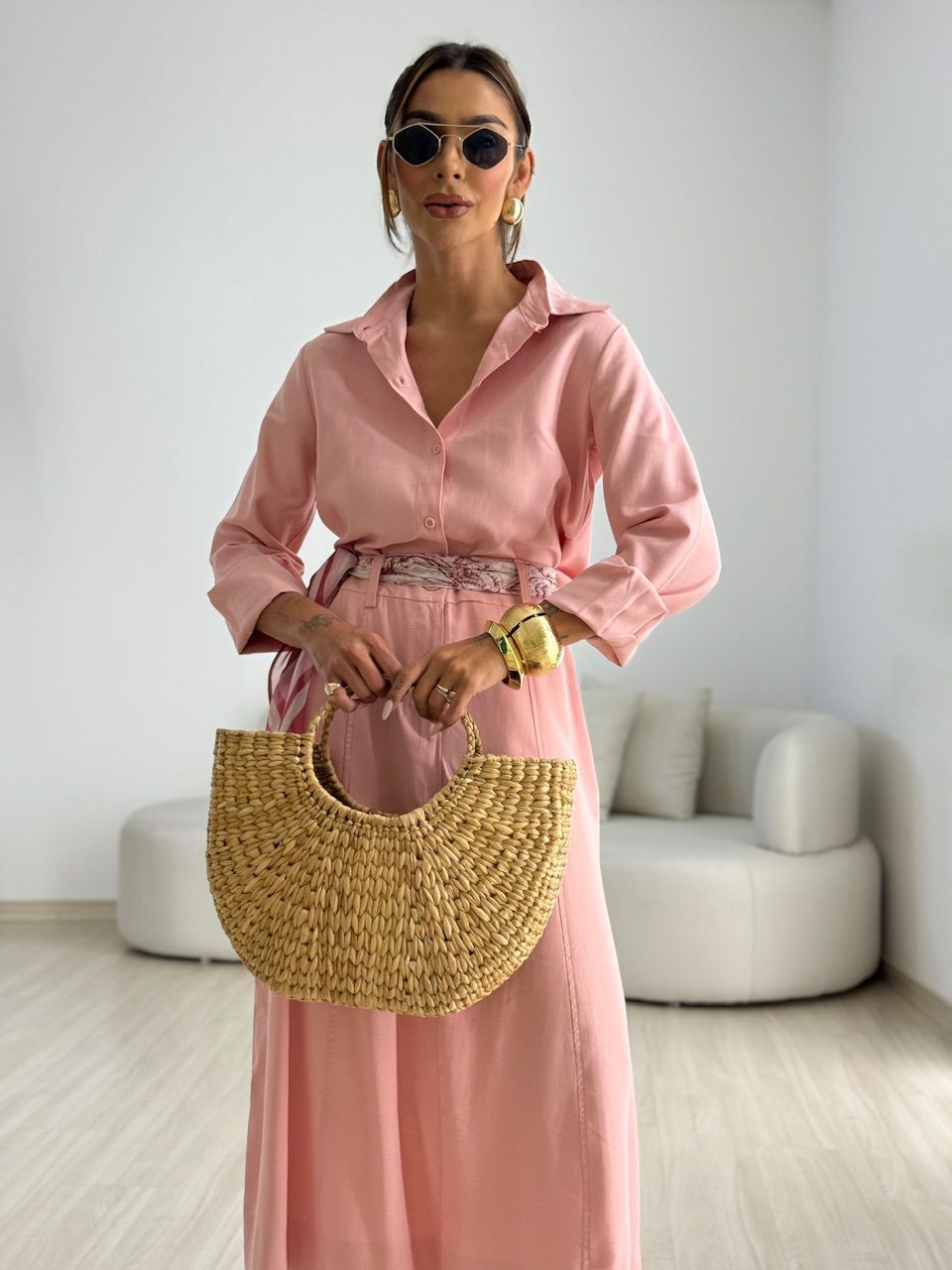 CONJUNTO NADY SAIA ROSÊ