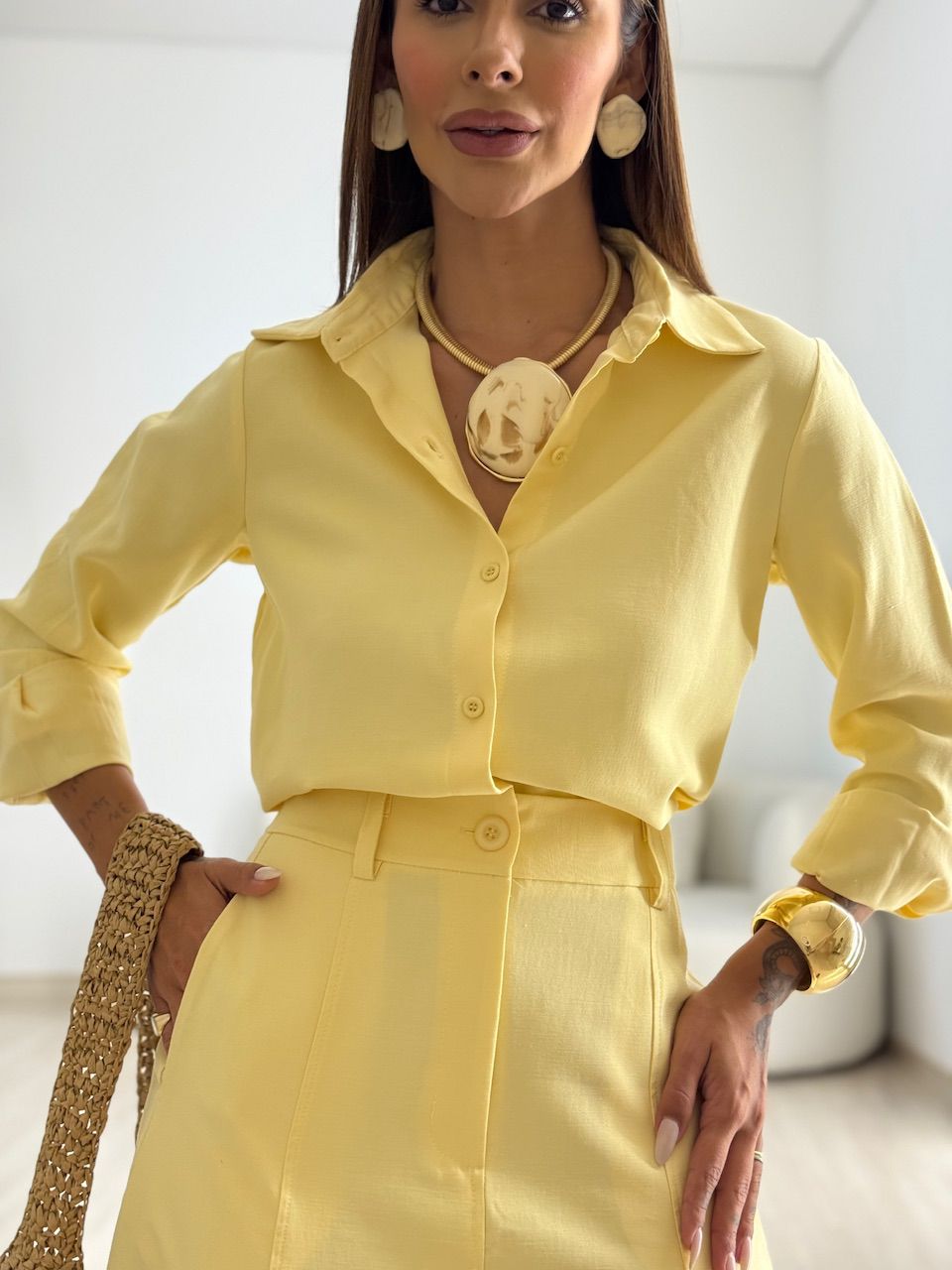 CONJUNTO NADY SAIA YELLOW BUTTER