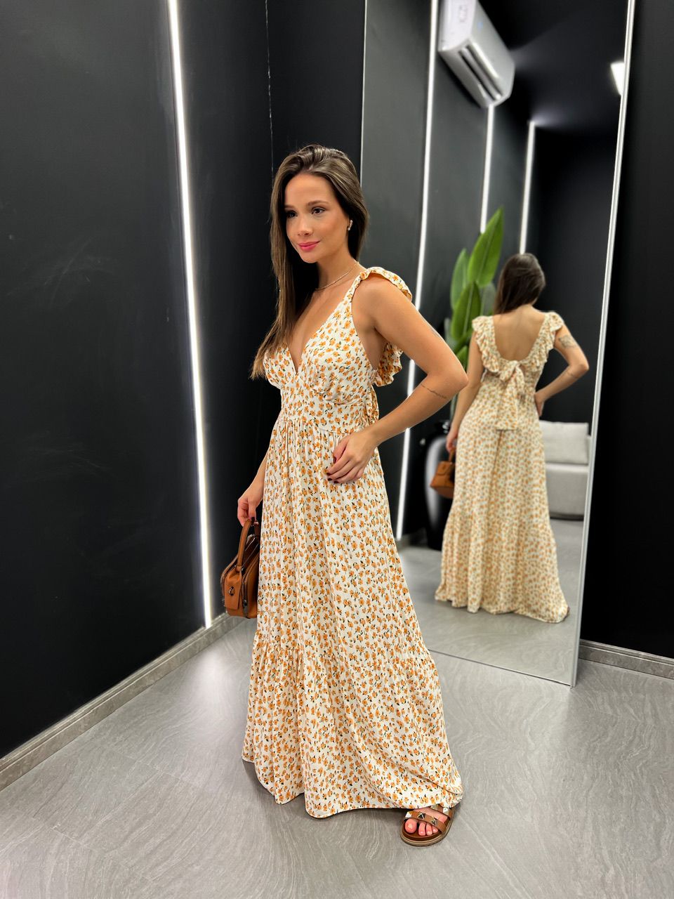 VESTIDO LEANDRA FLORAL off