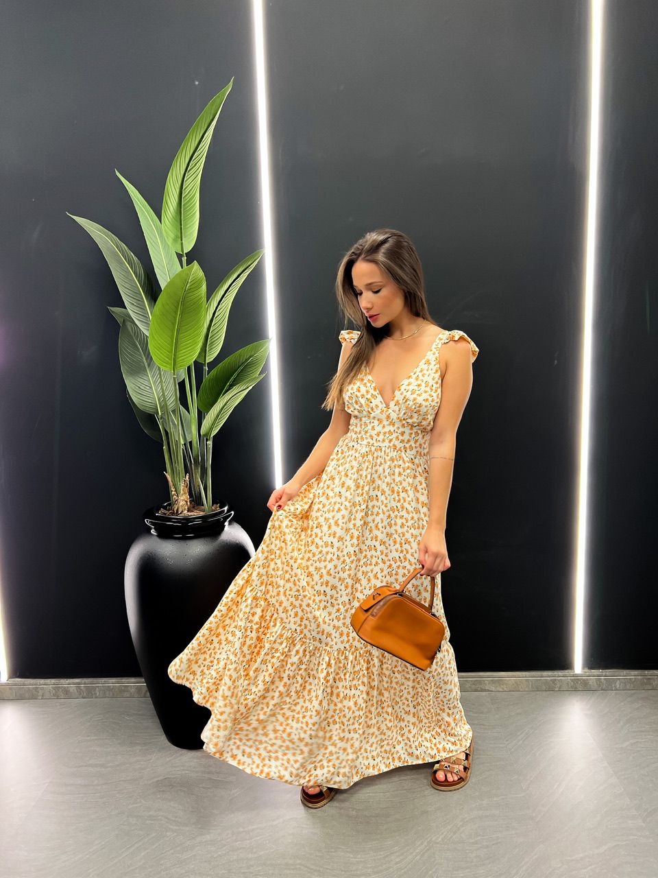 VESTIDO LEANDRA FLORAL off