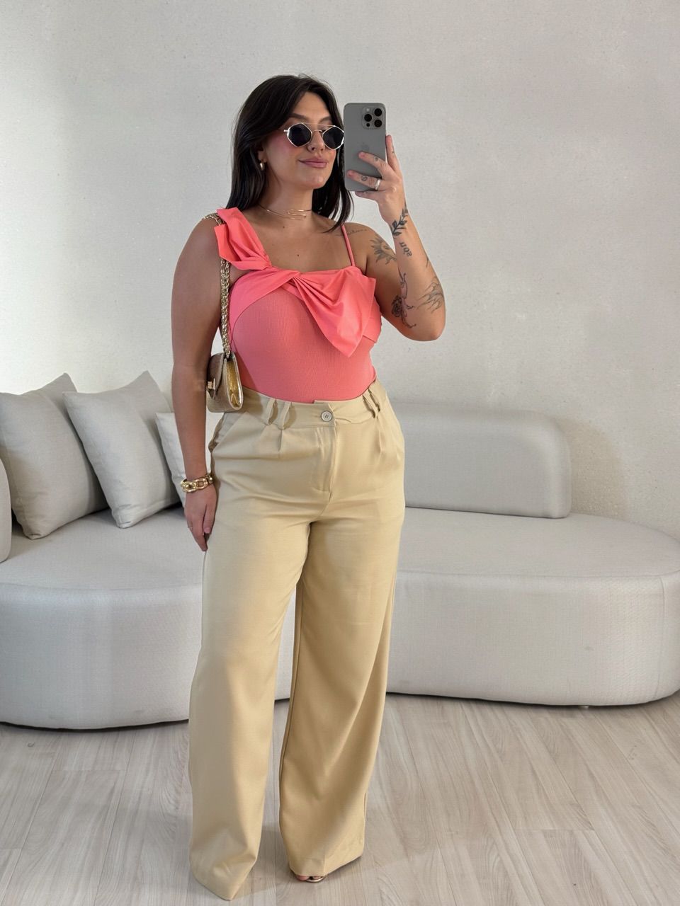 BODY LAÇO ROSA