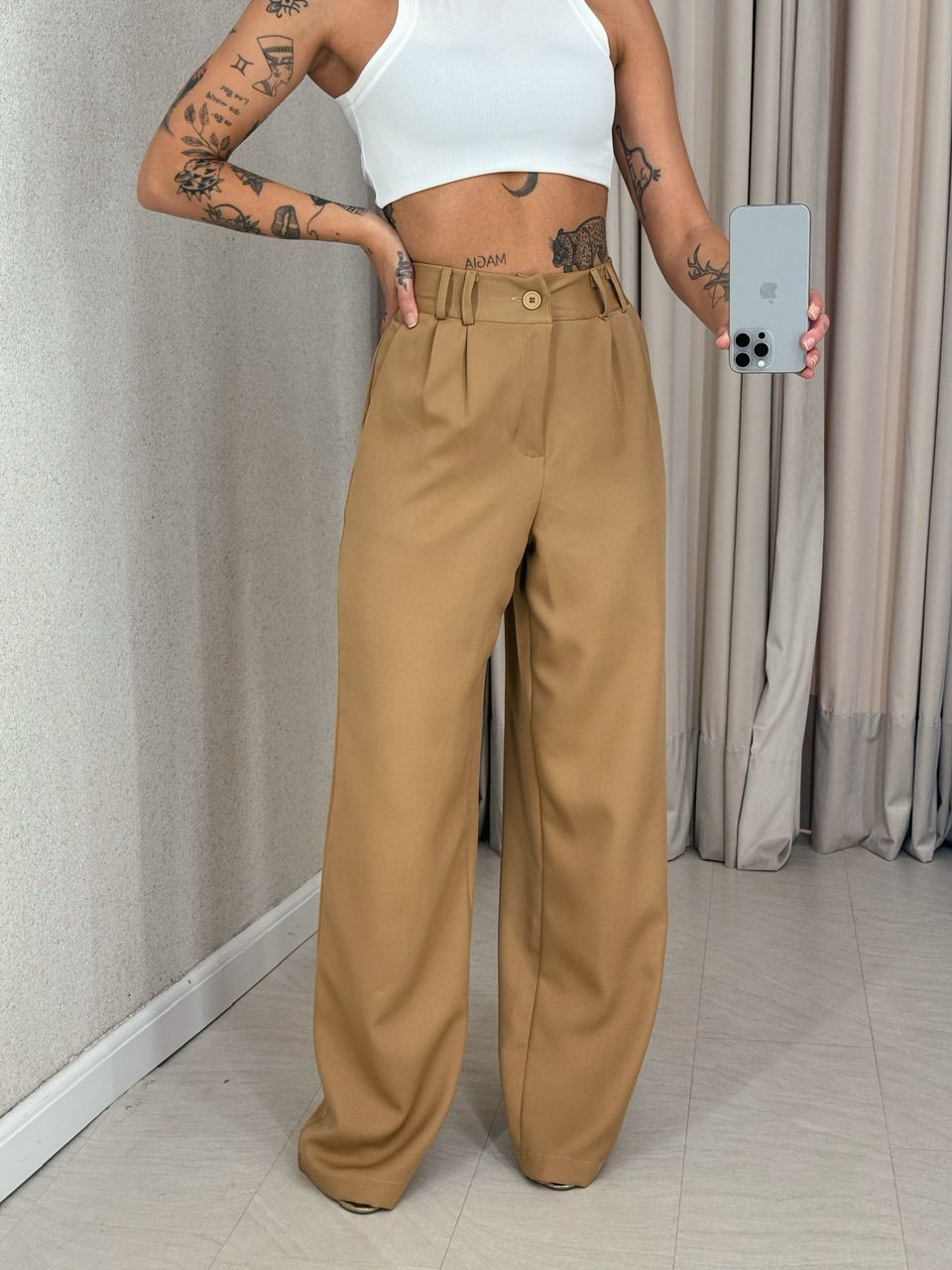 CALÇA ALINE PANTALONA NUDE
