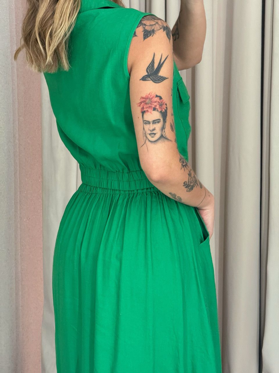 CONJUNTO ÁGATA SAIA VERDE