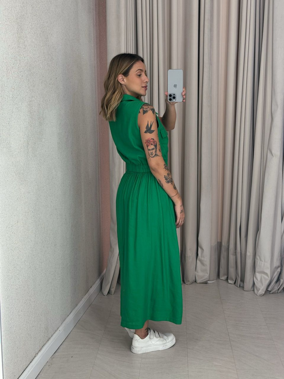 CONJUNTO ÁGATA SAIA VERDE