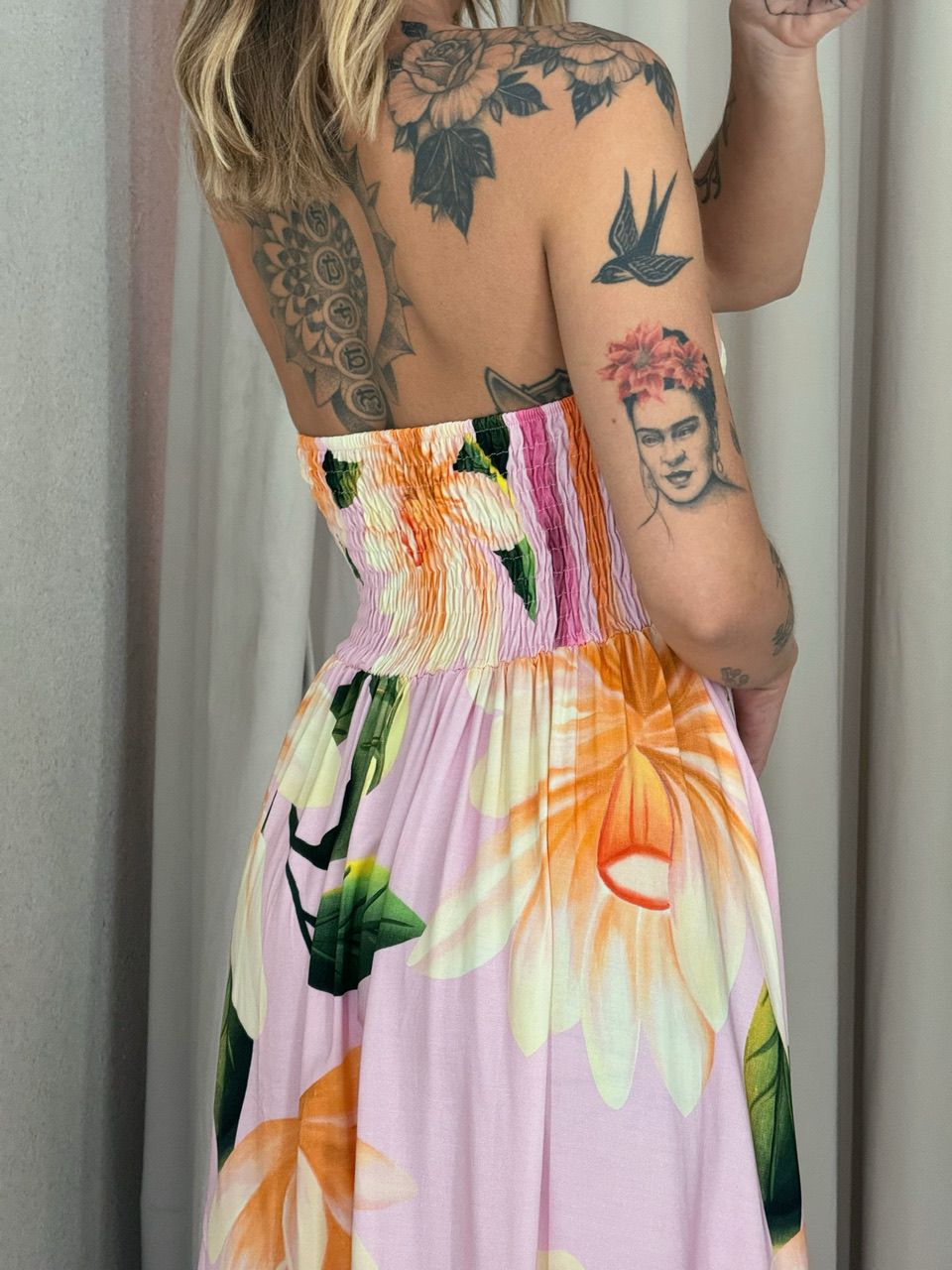 VESTIDO PETÚNIA TOMARA QUE CAIA ROSA