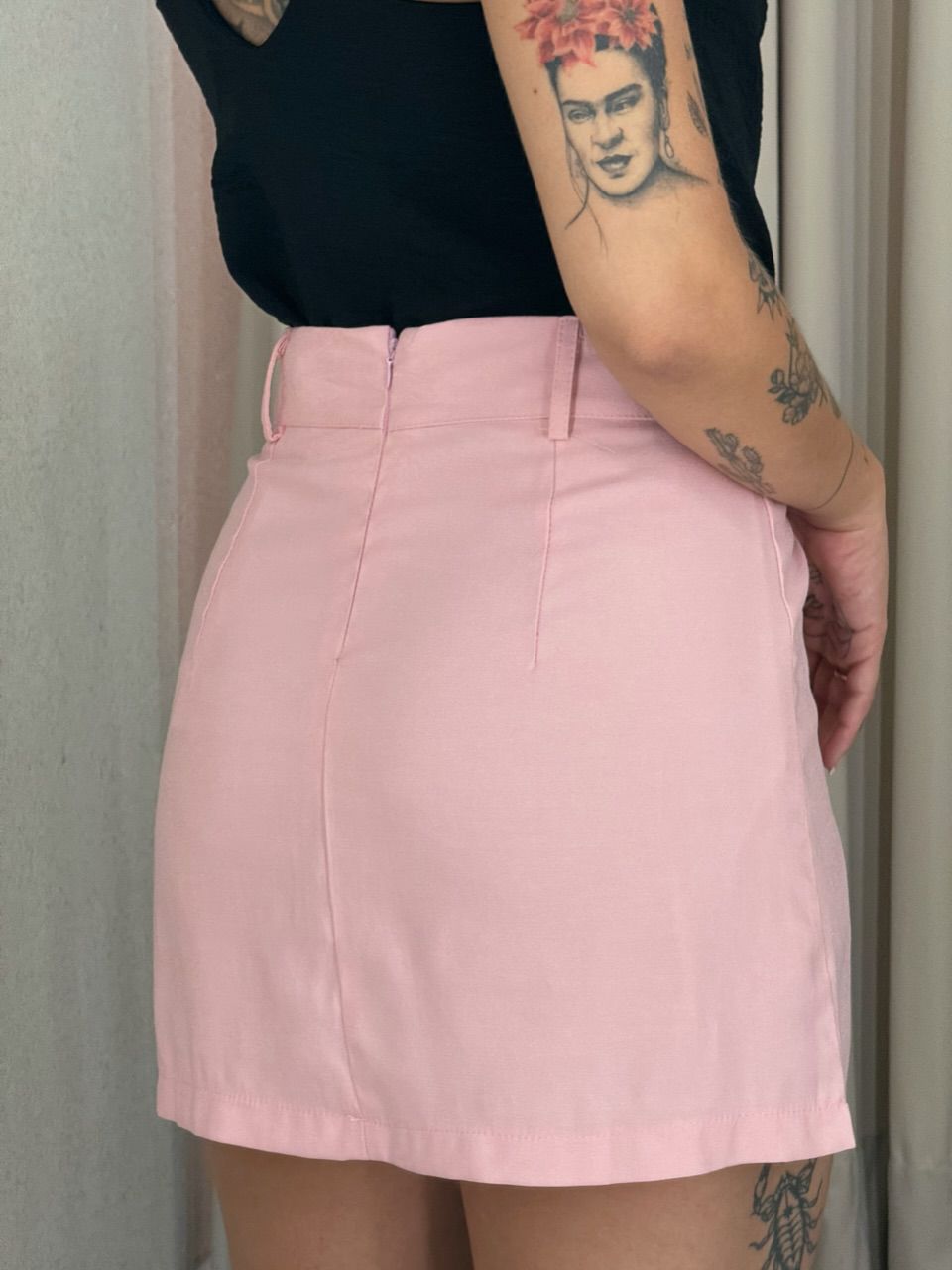 SAIA MONALISA CURTA ROSA