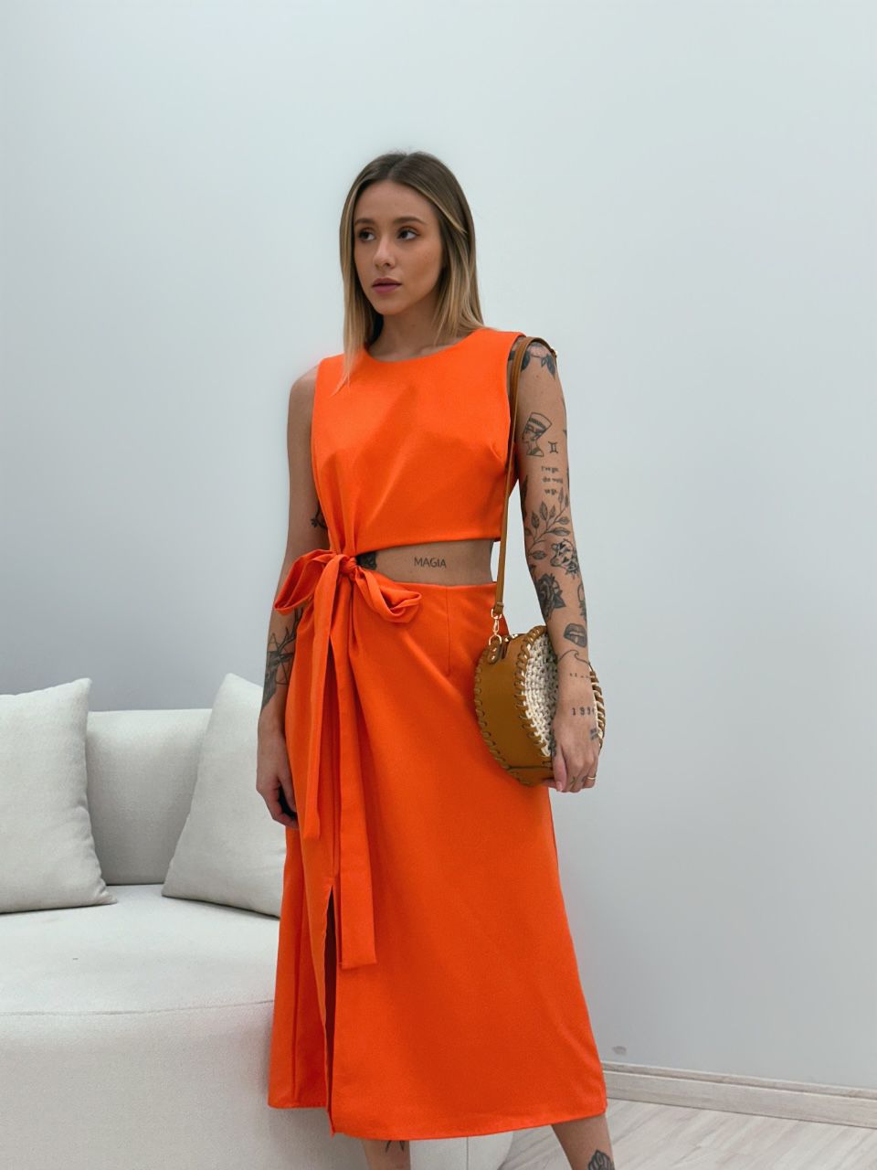 CONJUNTO PATRÍCIA 02 LARANJA