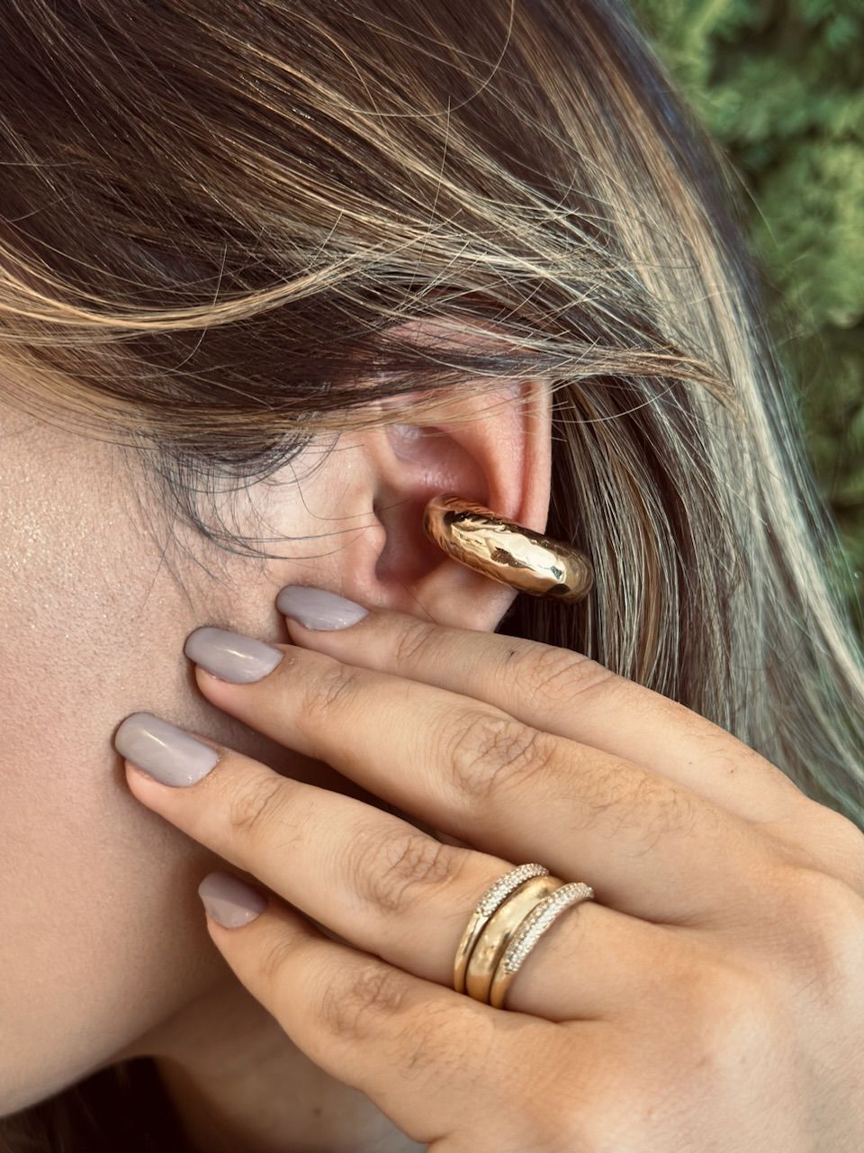 BRINCO PIERCING FAKE DOURADO