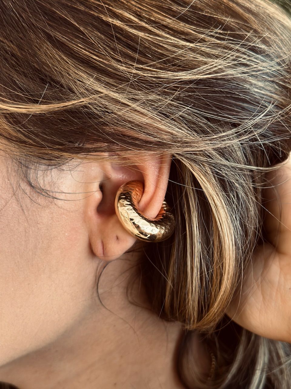 BRINCO PIERCING FAKE DOURADO