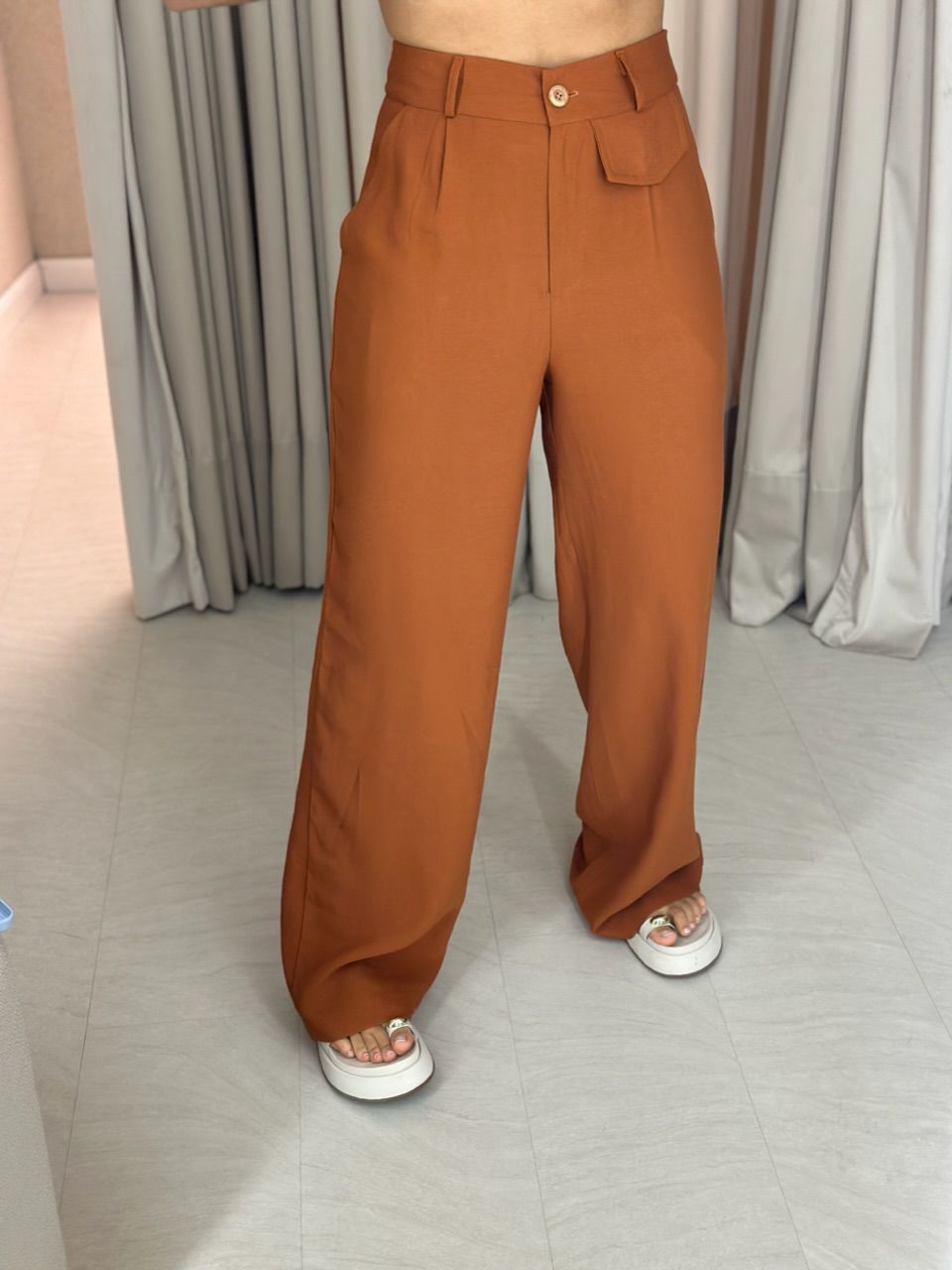 CONJUNTO BERENICE Calça TERRA COTA 