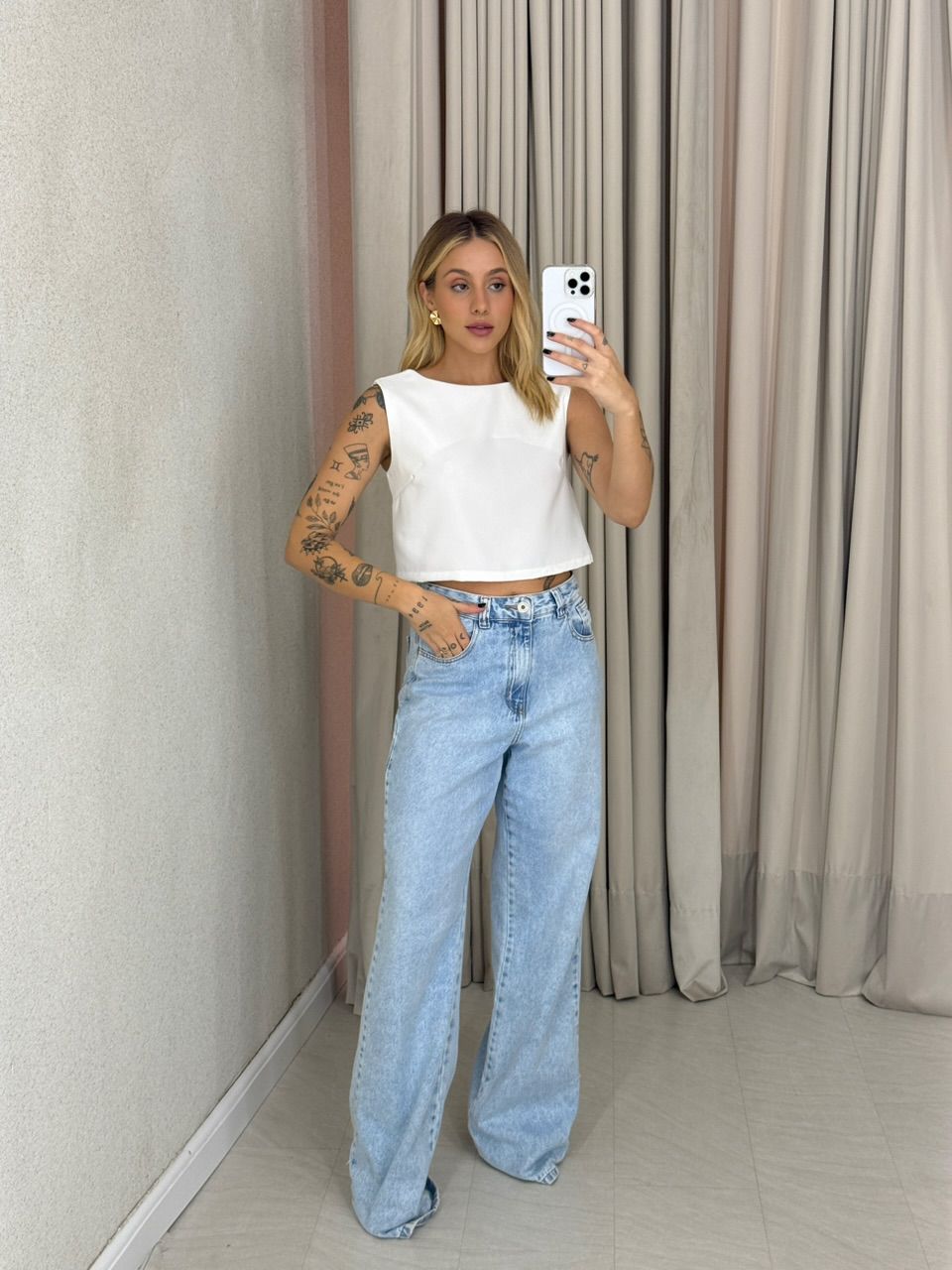 BLUSA JUNIA AMARRAÇÃO OFF