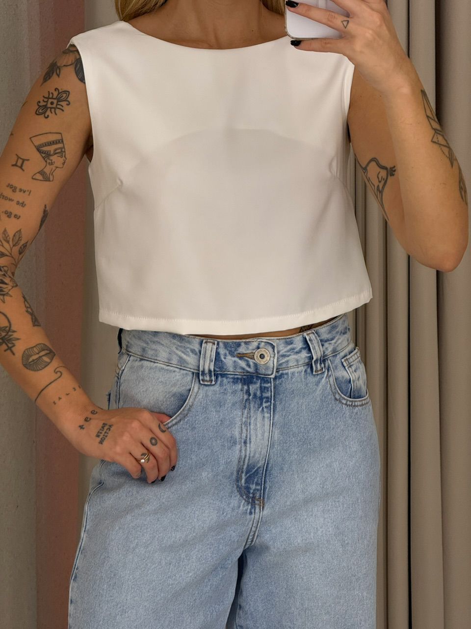 BLUSA JUNIA AMARRAÇÃO OFF