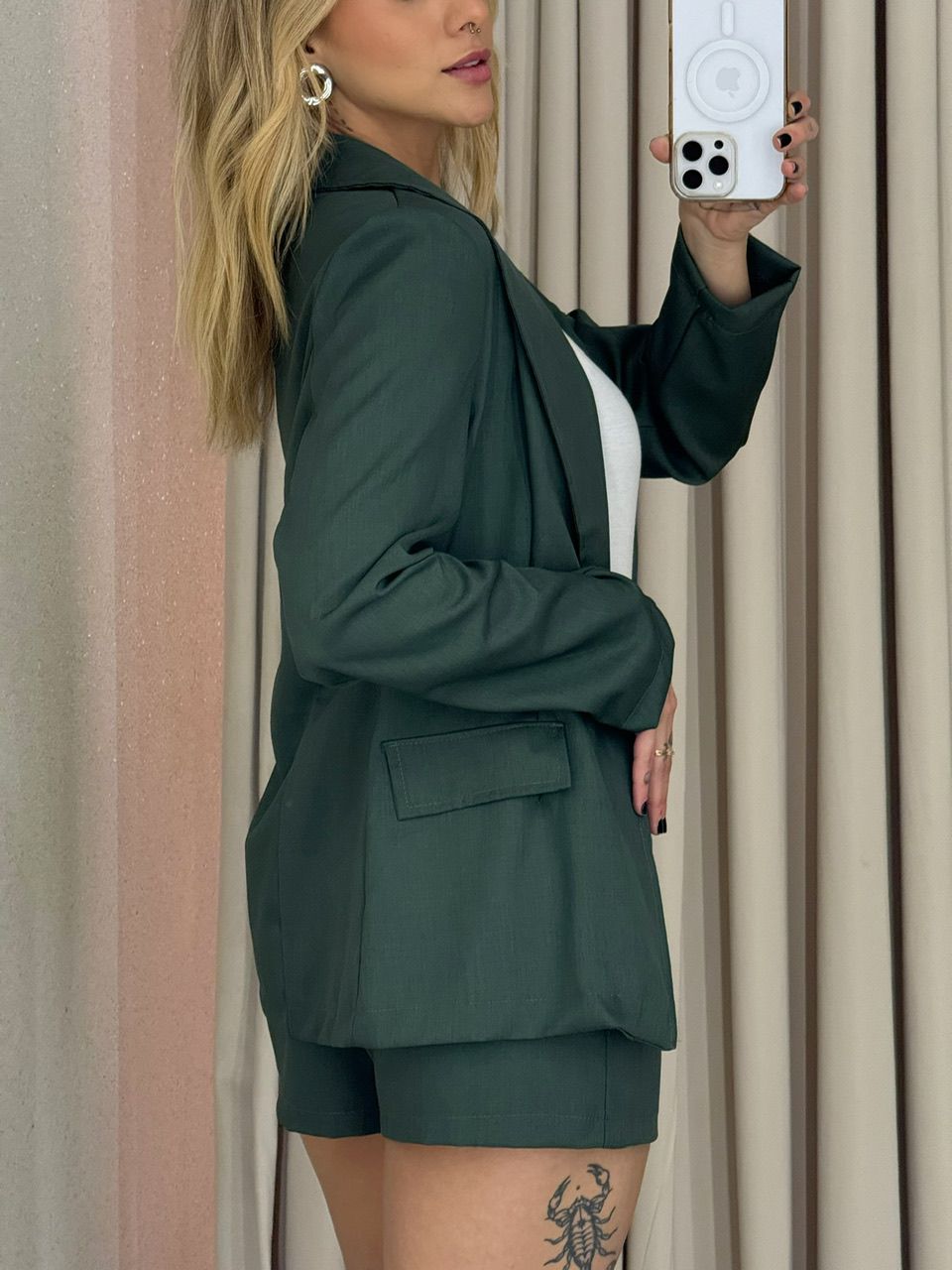 CONJUNTO CATARINE BLAZER VERDE