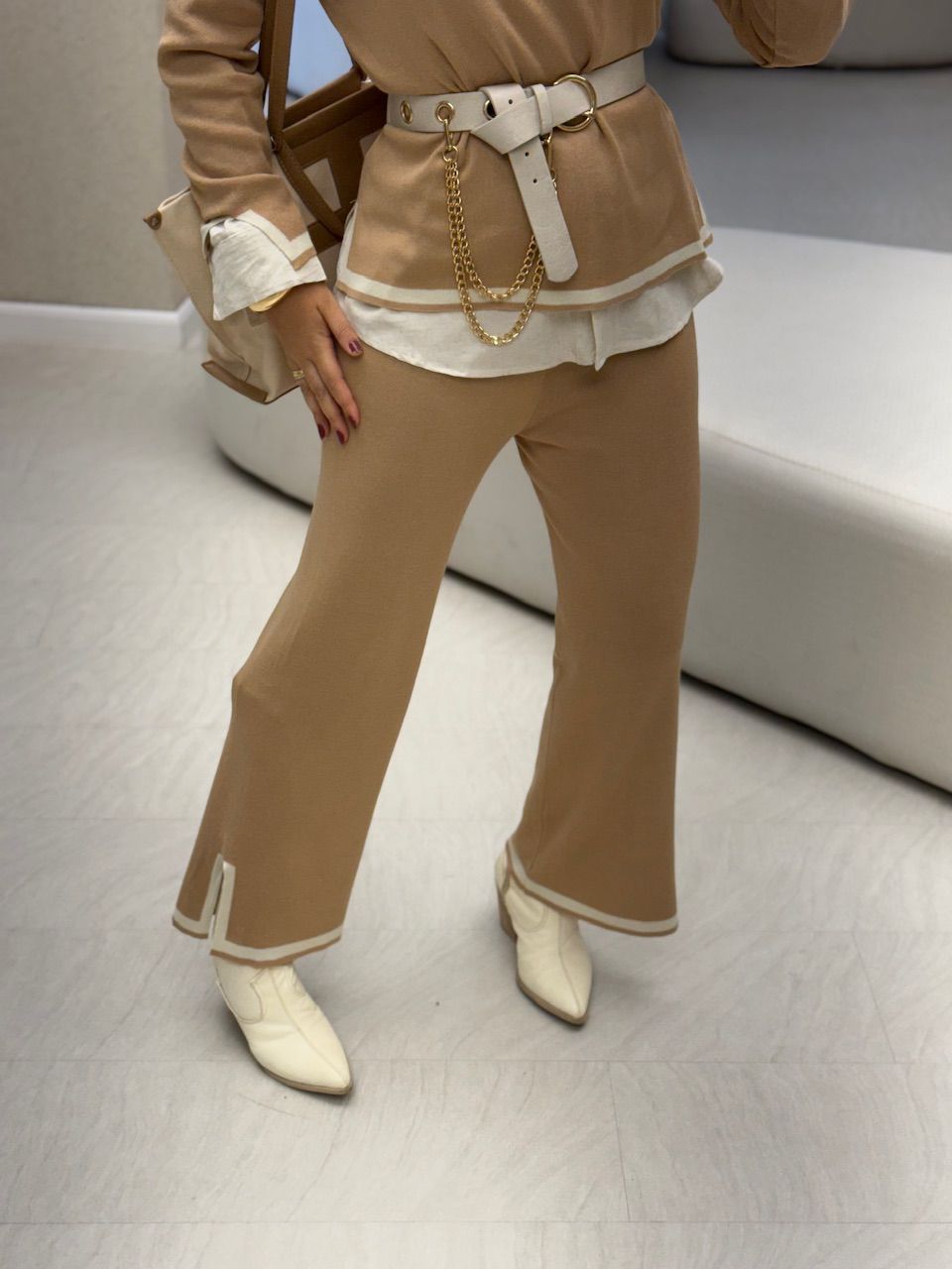 CONJUNTO CLARISSA TRICOT NUDE