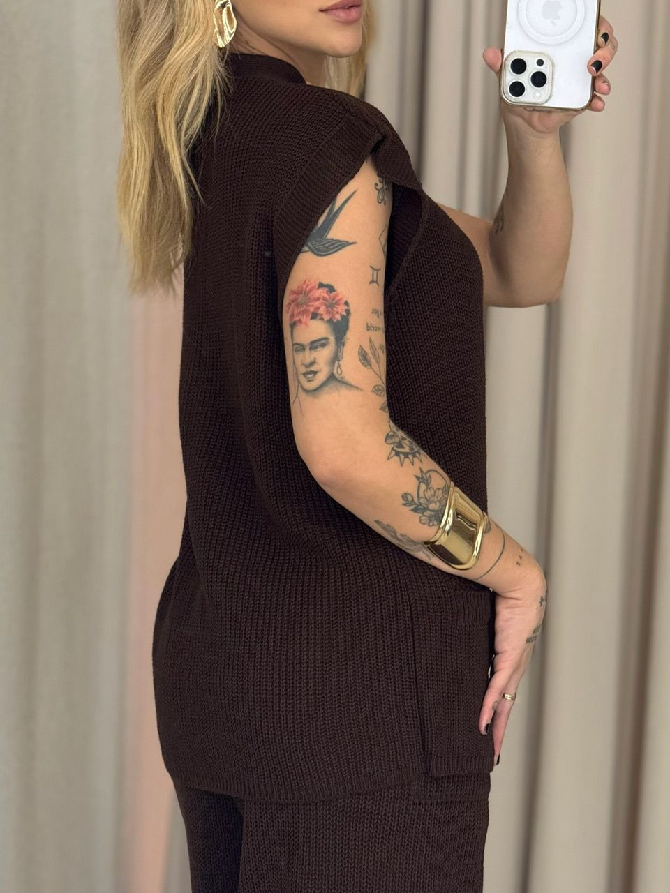 CONJUNTO TELMA Calça MARROM