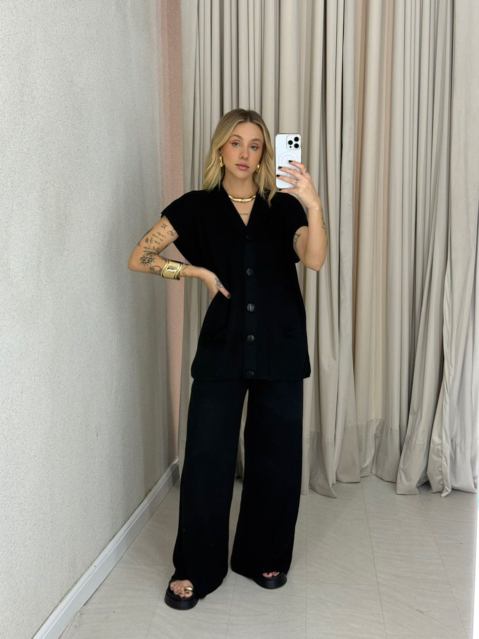 CONJUNTO TELMA CALÇA PRETO
