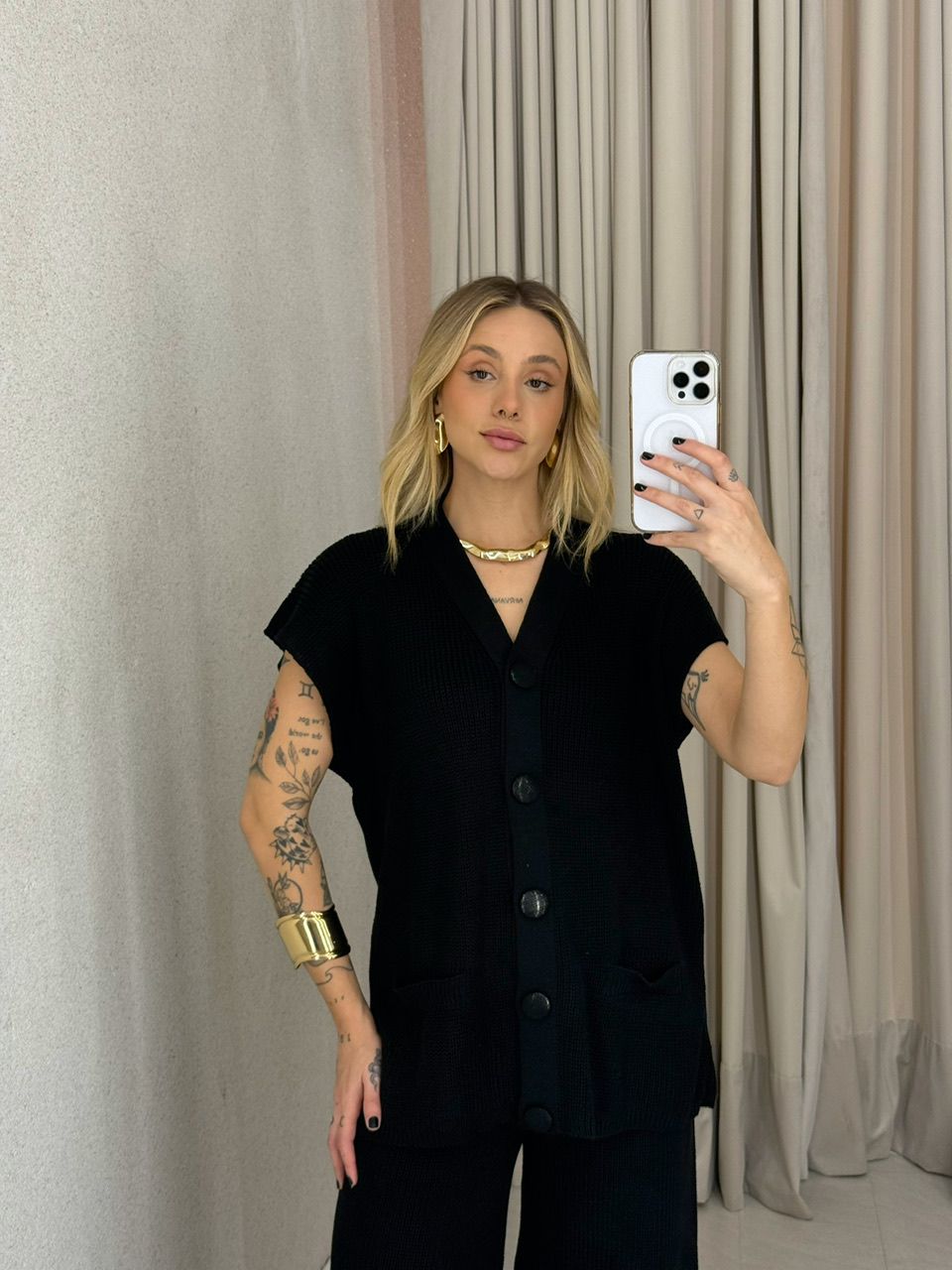 CONJUNTO TELMA CALÇA PRETO