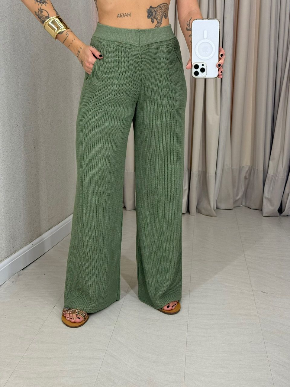 CONJUNTO TELMA Calça verde