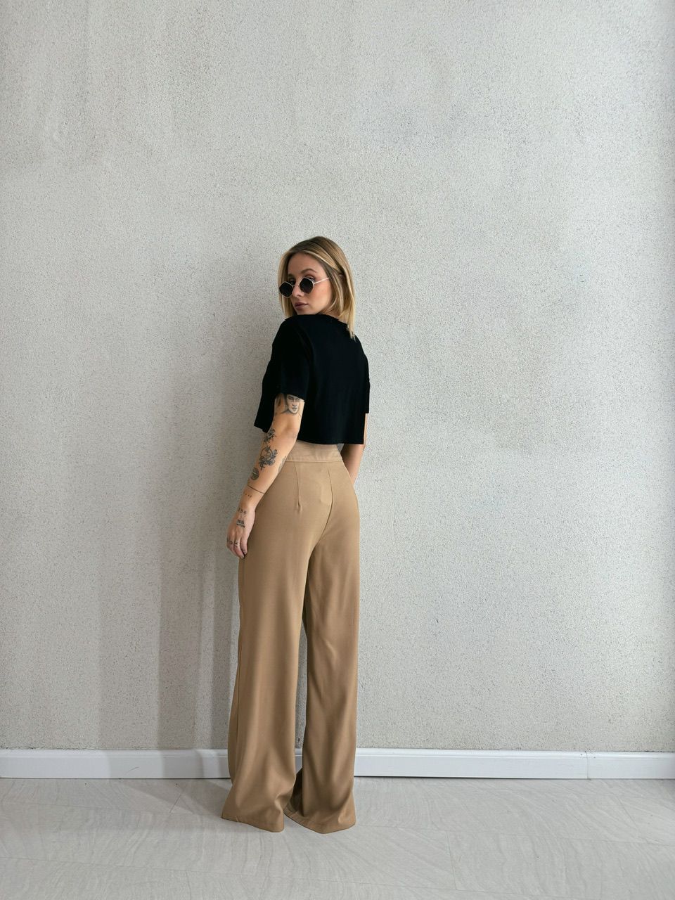 CALÇA MABEL PANTALONA NUDE