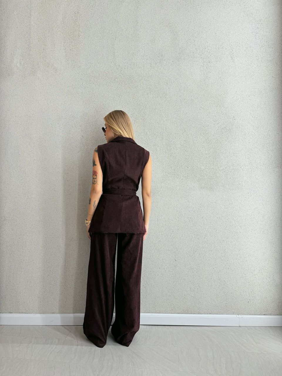 CONJUNTO ADELE COTELÊ VINHO