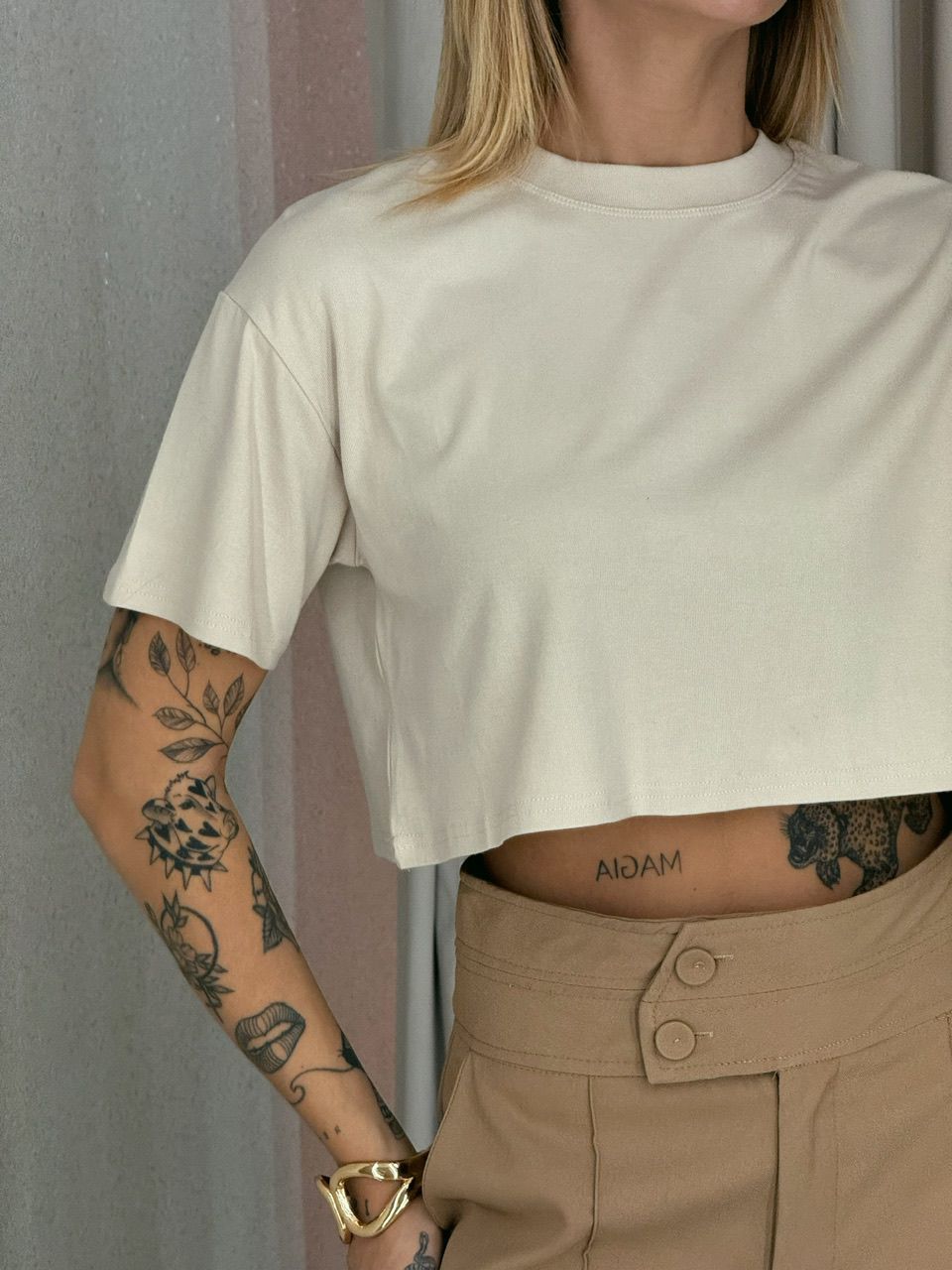 CROPPED MARIA BASIC MARFIM