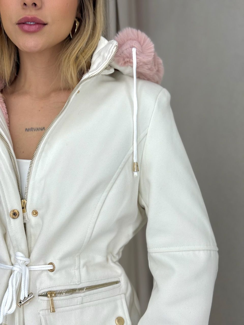 PARKA KARINA LÃ BATIDA OFF