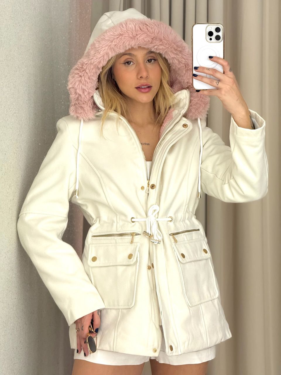 PARKA KARINA LÃ BATIDA OFF