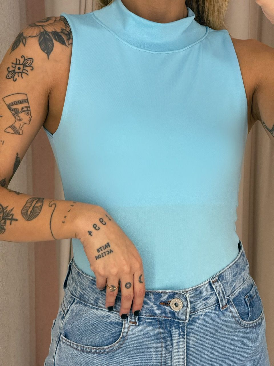 BODY STER LISO BABY BLUE