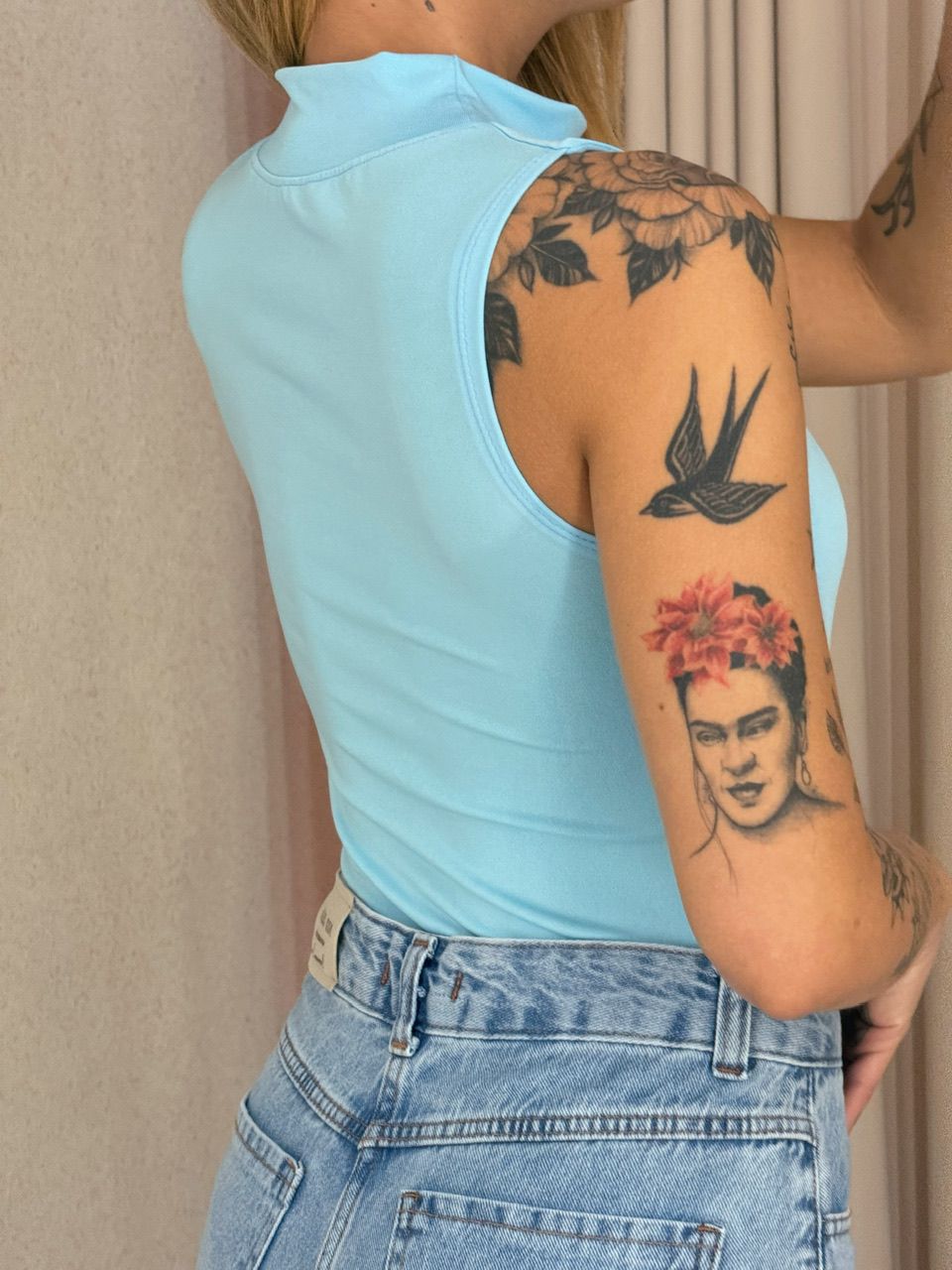 BODY STER LISO BABY BLUE