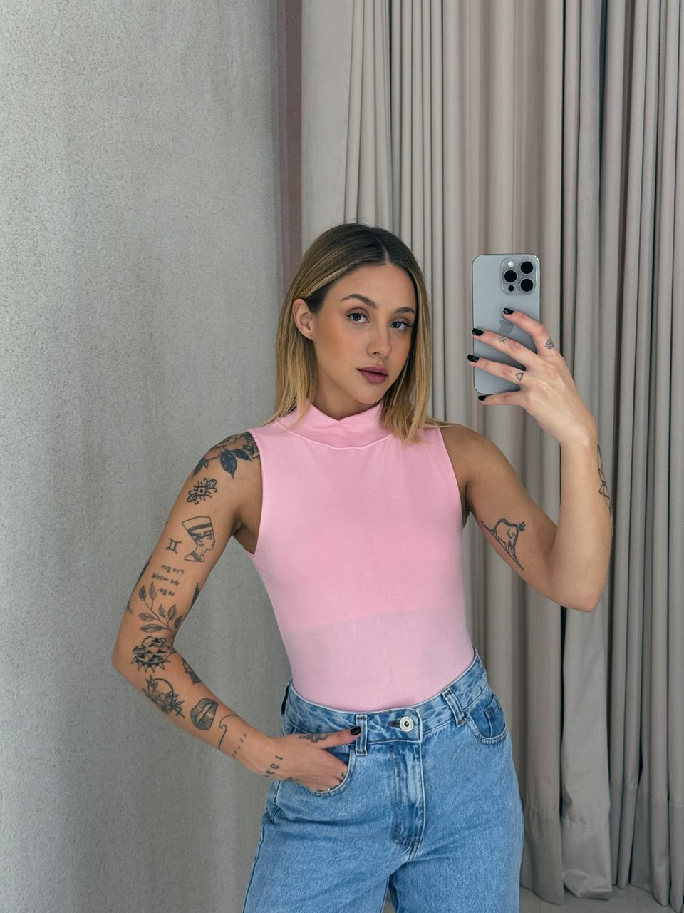 BODY STER LISO BABY PINK