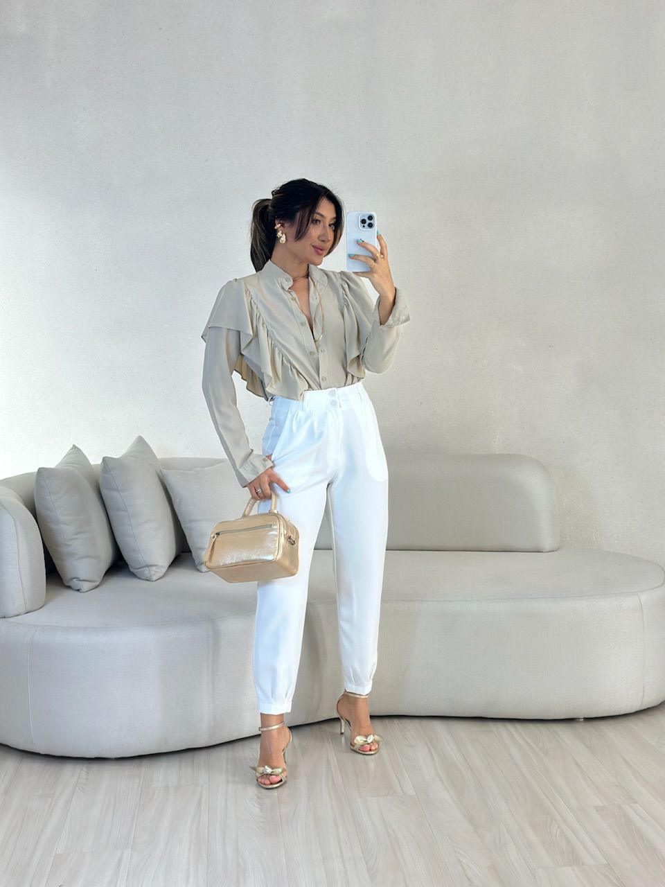 CALÇA SIMONE CENOURA off