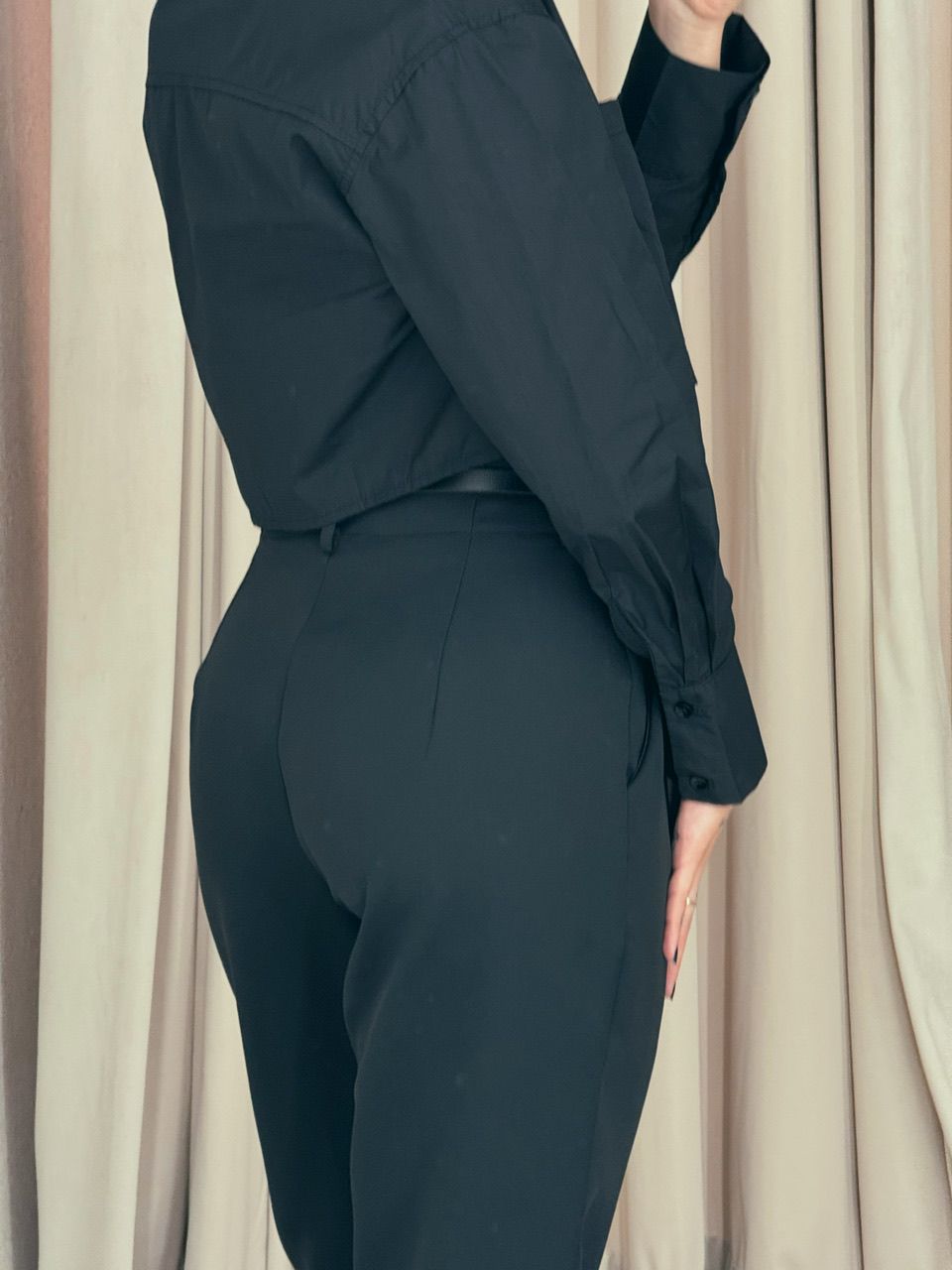CALÇA SIMONE CENOURA Preta