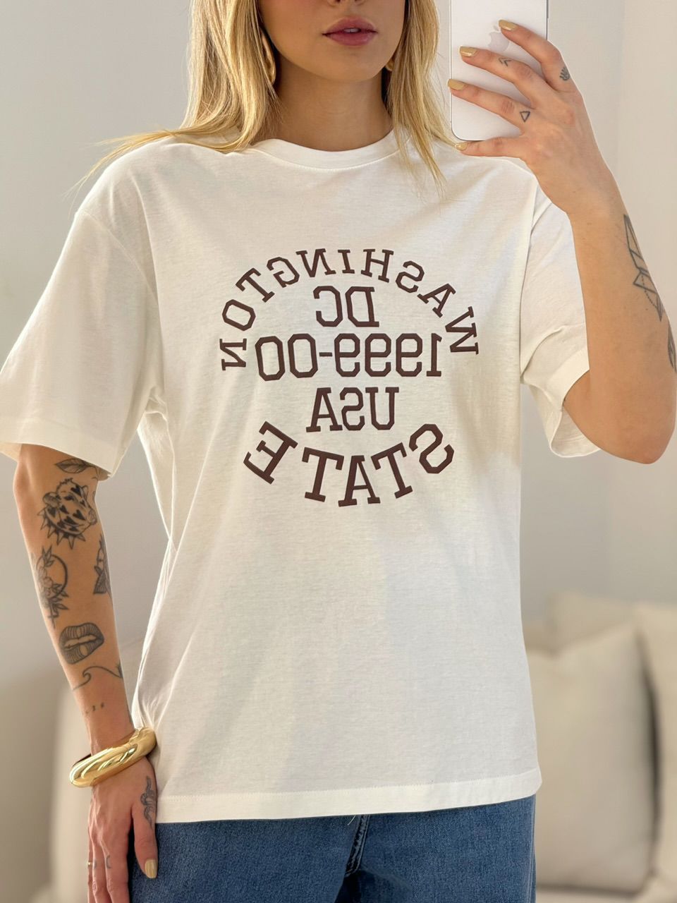 T-SHIRT JÉSSICA ESTAMPADA OFF