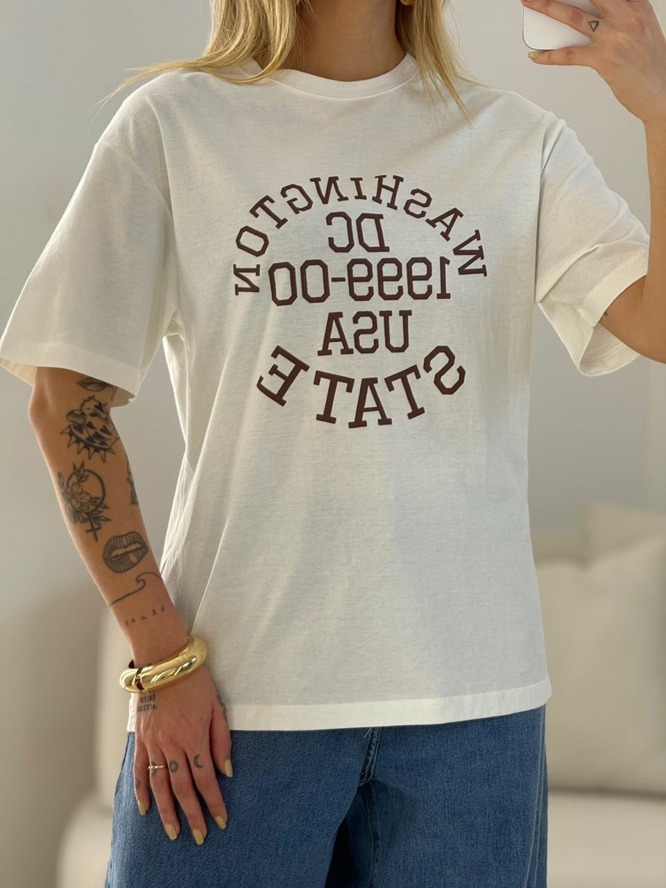 T-SHIRT JÉSSICA ESTAMPADA OFF
