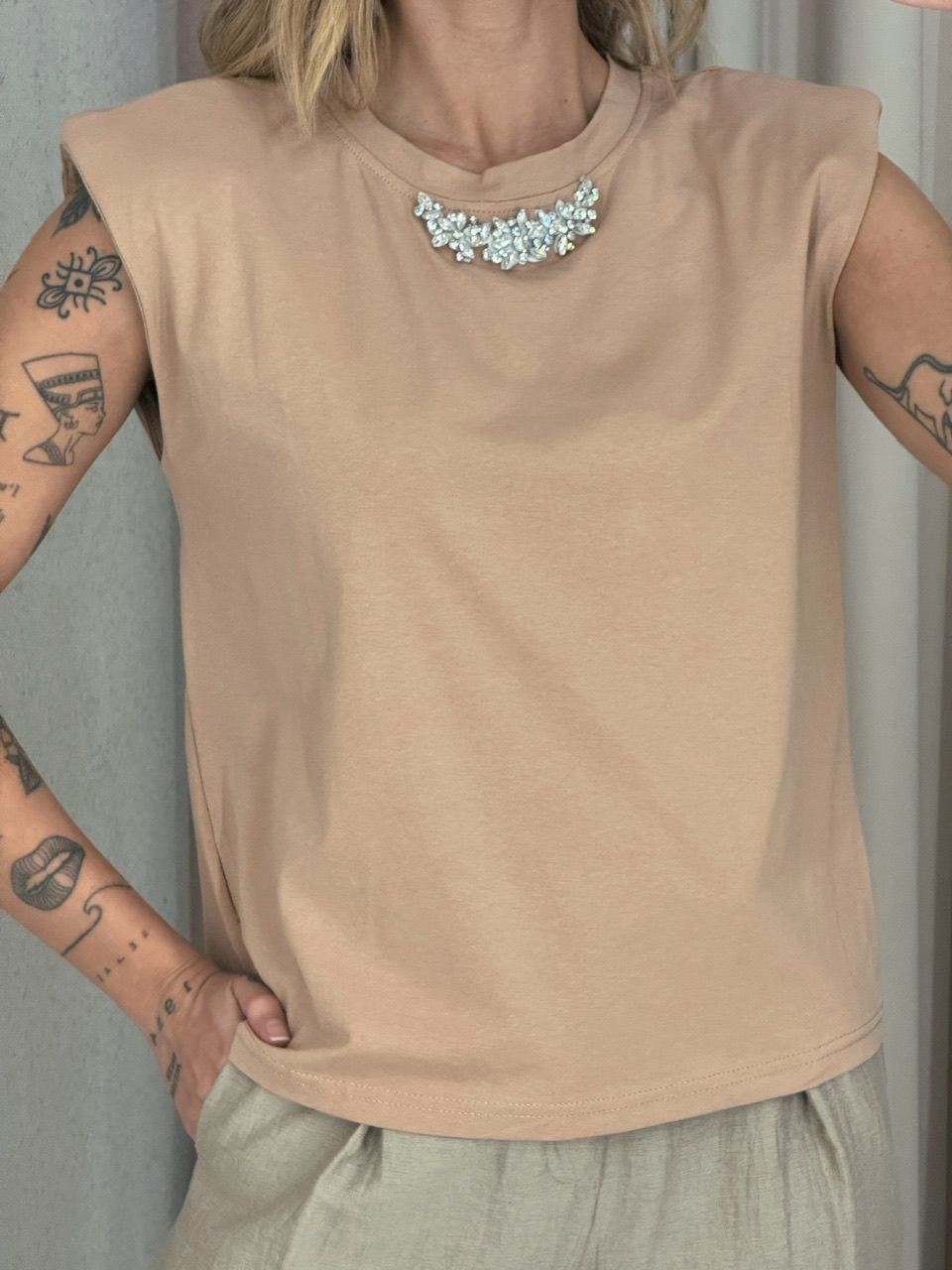 BLUSA MAITÊ MUSCLE NUDE