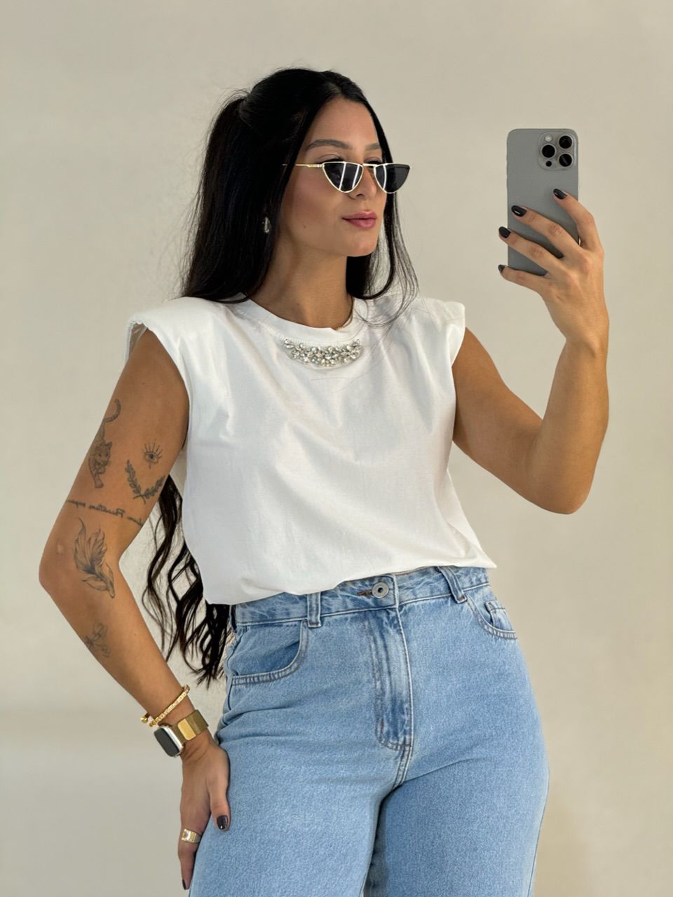 BLUSA MAITÊ MUSCLE OFF