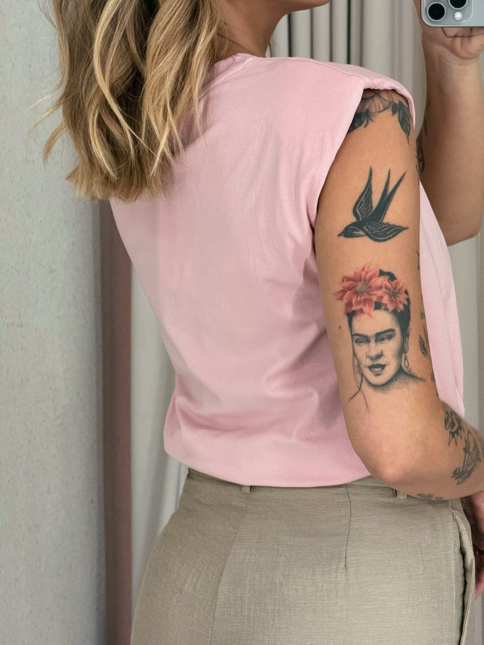 BLUSA MAITÊ MUSCLE ROSA