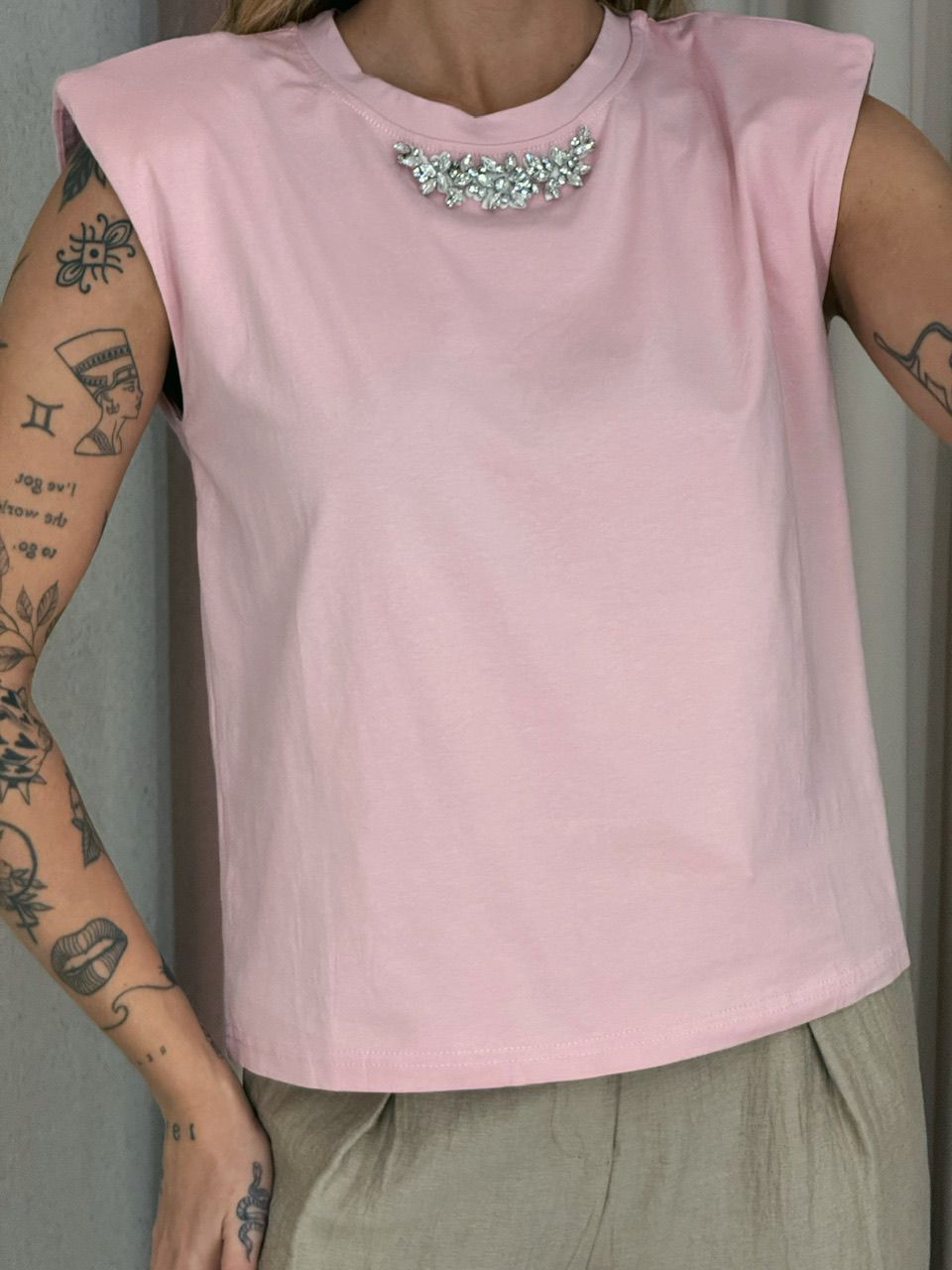 BLUSA MAITÊ MUSCLE ROSA