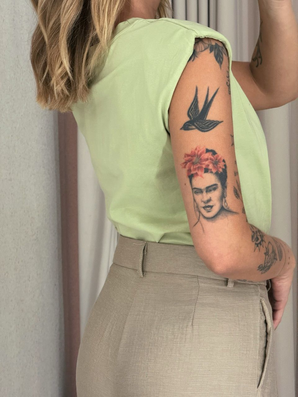 BLUSA MAITÊ MUSCLE VERDE