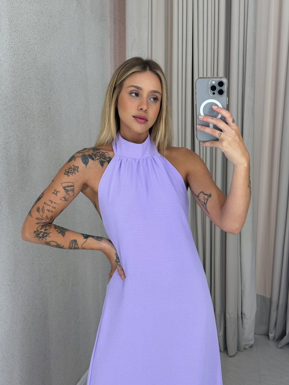 VESTIDO GLENDA CF Lilas