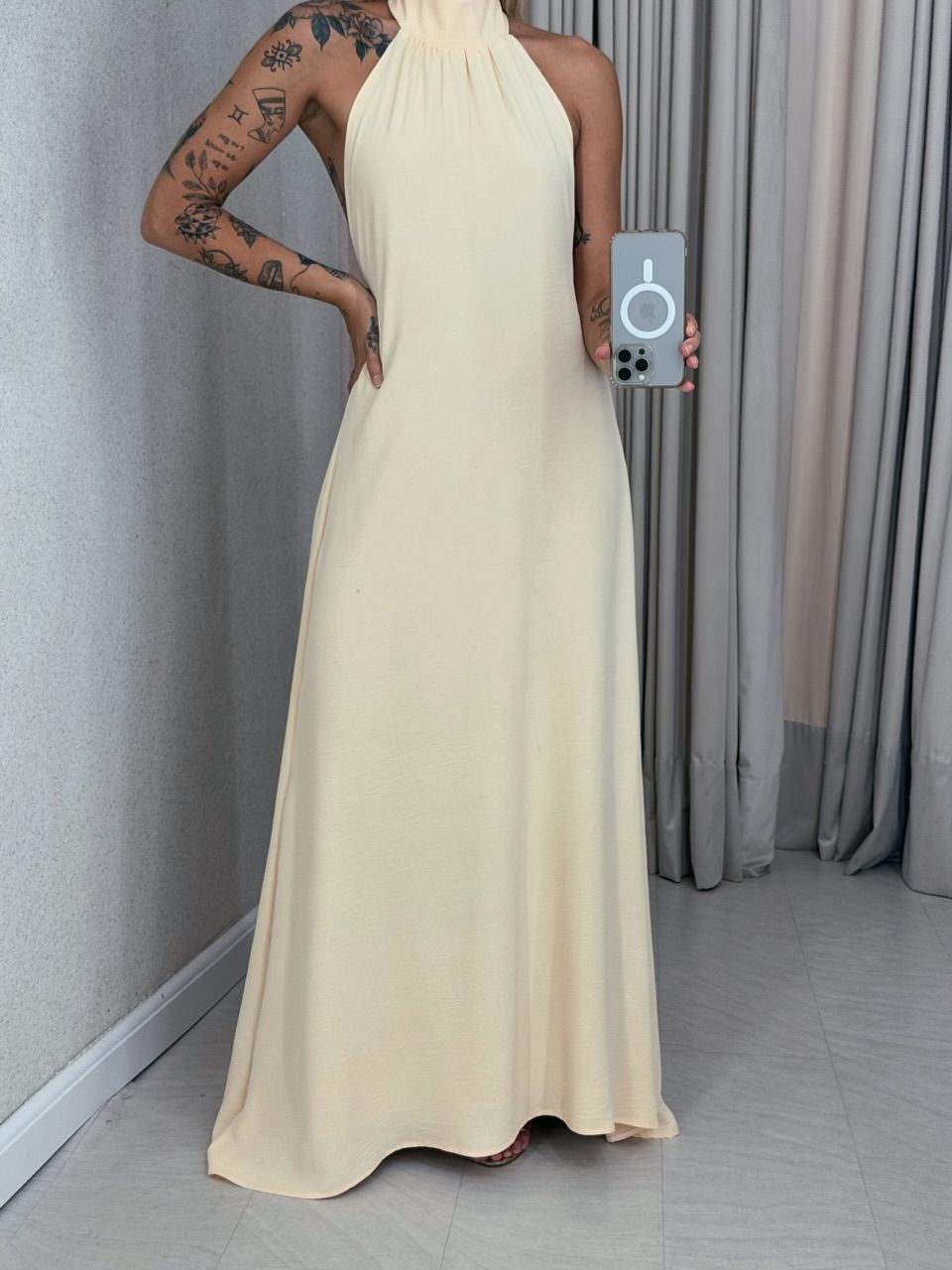 VESTIDO GLENDA CF Marfim