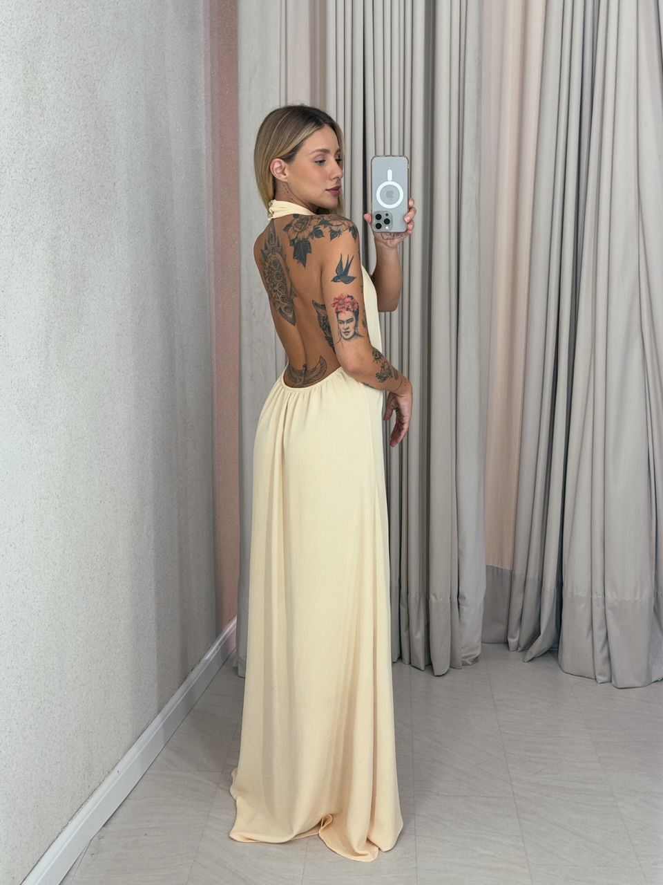 VESTIDO GLENDA CF Marfim