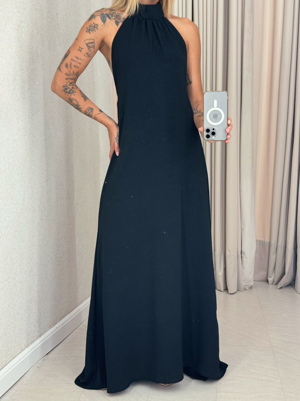 VESTIDO GLENDA CF preto
