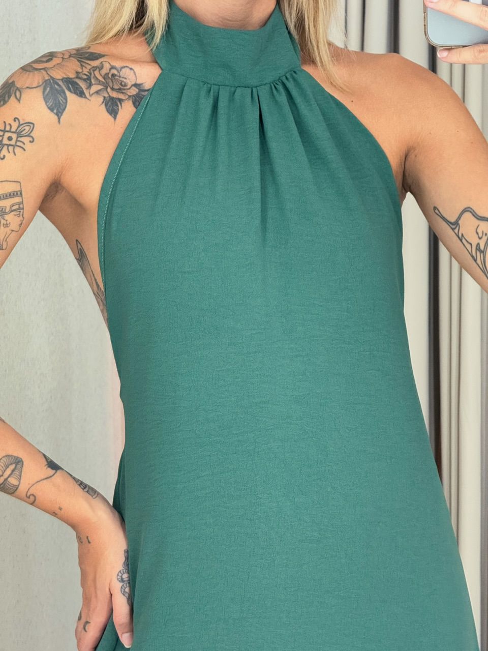 VESTIDO GLENDA CF verde