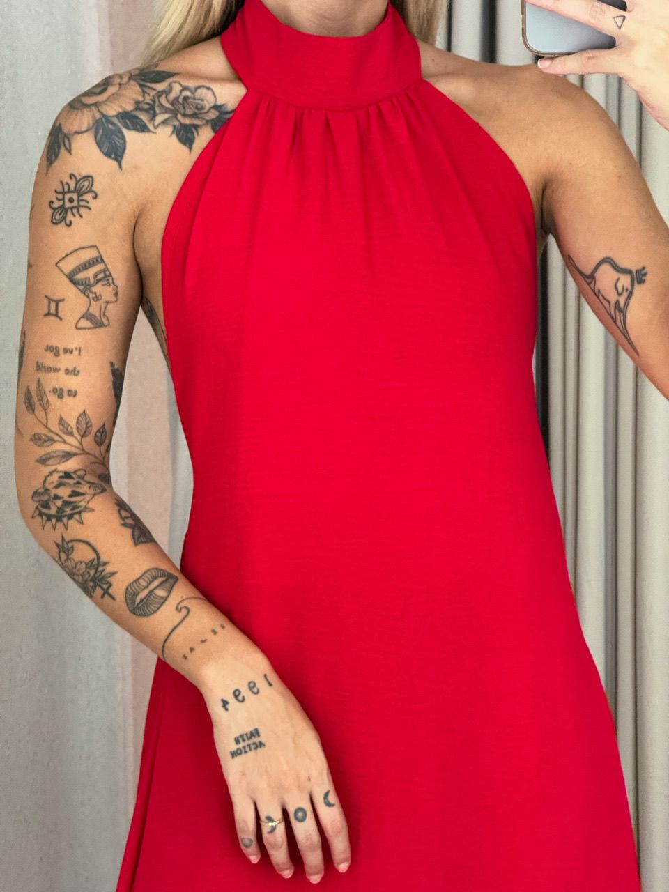 VESTIDO GLENDA CF vermelho