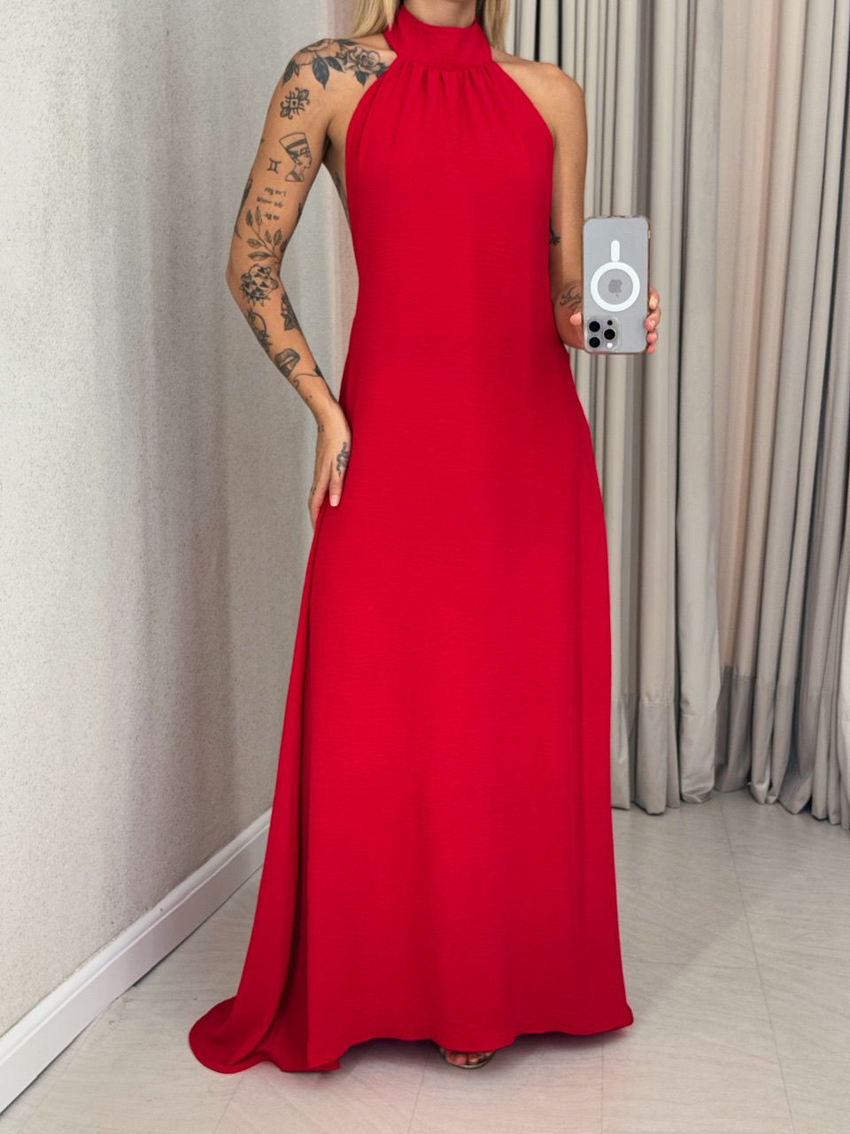 VESTIDO GLENDA CF vermelho