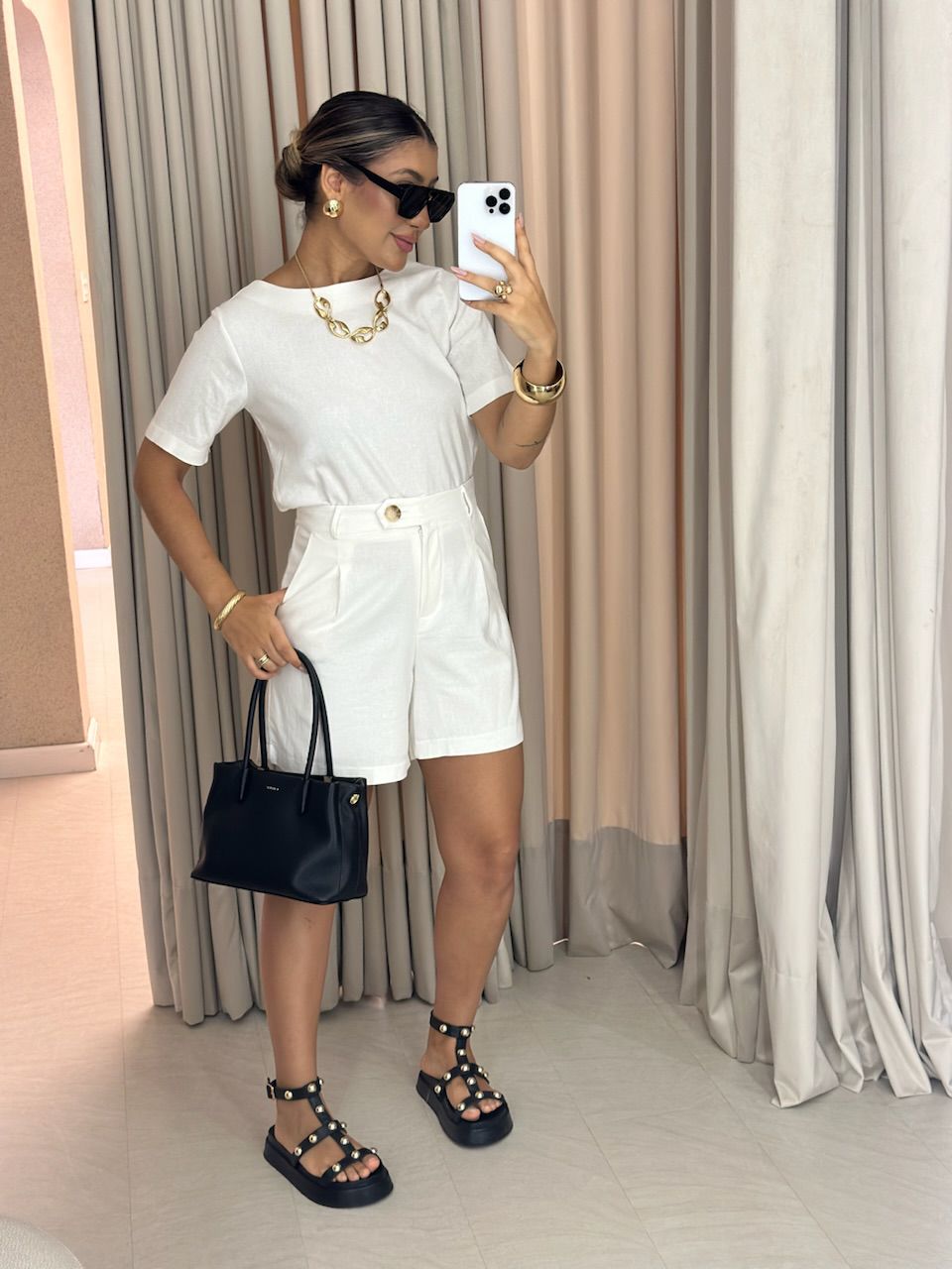 CONJUNTO TUANY Blusa off - 0060620048 - CAROLLA FERRARO