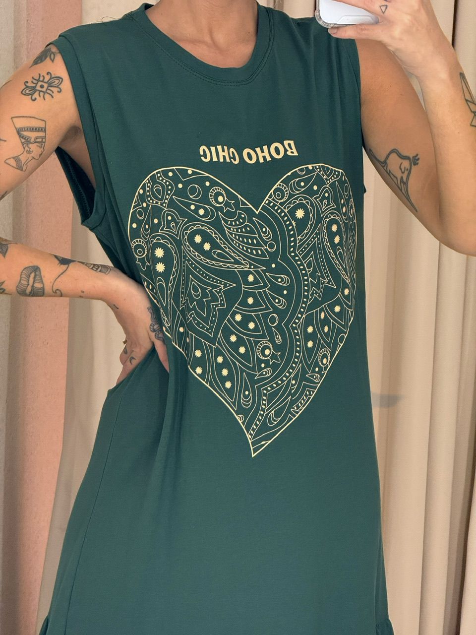 VESTIDO EDITH BOHO VERDE